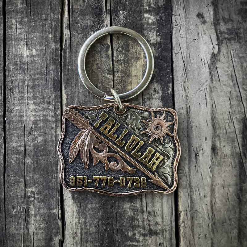 Customizable dog tag - Western Dog Tags MCS